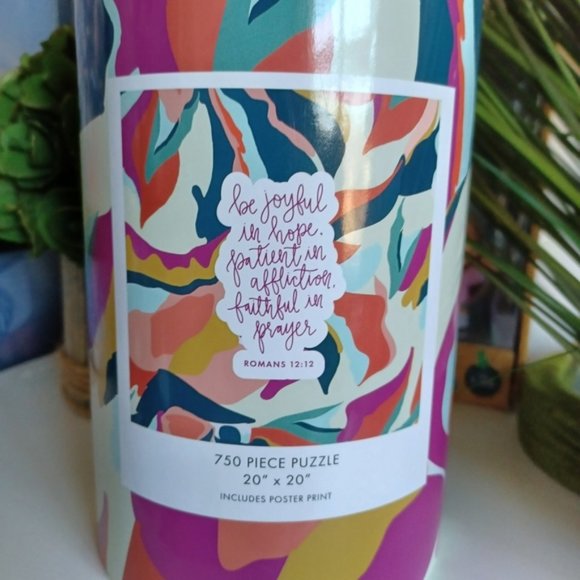 All Things Faithful - Be Joyful in Hope Romans 12:12 Jigsaw Puzzle - Picture 3 of 7